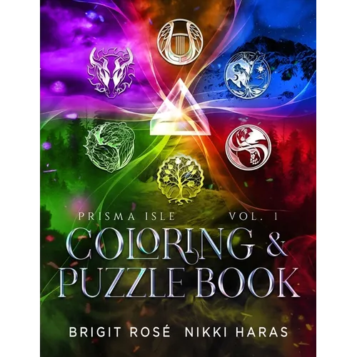 Prisma Isle Coloring & Puzzle Book - Paperback