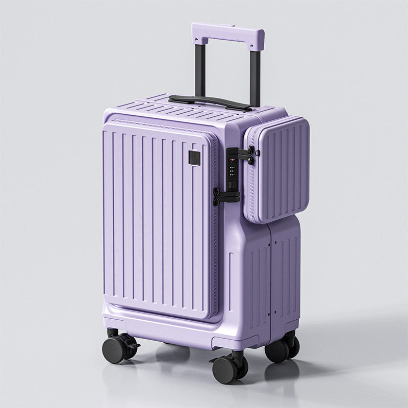 Front-opening 20-inch Carry-on Suitcase