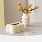 Creative Living Room Table End Table Storage Ceramic Extractor Box