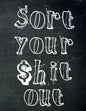 Sort Your $hit Out: Monthly Budget Planner (Undated - Start Any Time) Paycheck Bill Tracker (Budget Planning) - Paperback