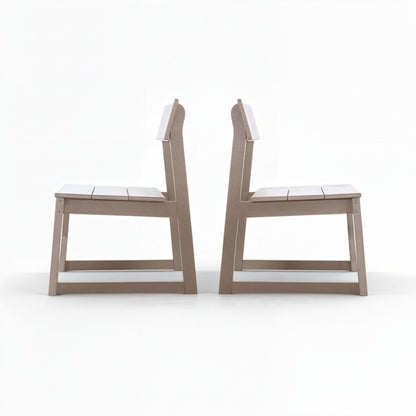 All Weather Patio Dining Chairs (Set of 2)
