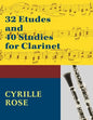 32 Etudes and 40 Studies for Clarinet: (Dover Chamber Music Scores) - Paperback