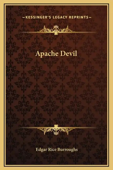 Apache Devil - Hardcover