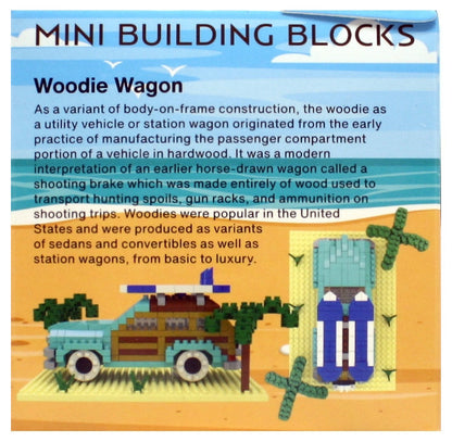 Mini Building Blocks - Woodie Wagon