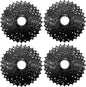 KMC REACT Cassette - 9-Speed 11-32t HG Driver Compatible Black 4 pk.