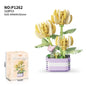 Plant Potted Eternal Flower Bundle Assembling Building Blocks