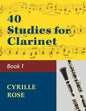 40 Studies for Clarinet, Book 1 - Paperback