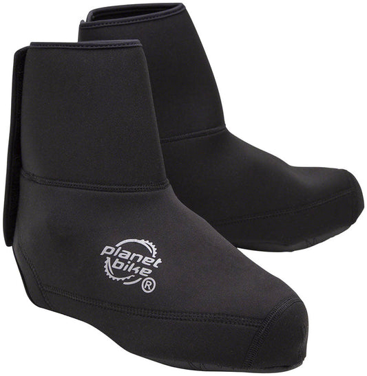 Planet Bike Comet Shoe Cover: Black 2XL