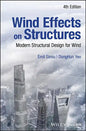 Wind Effects on Structures: Modern Structural Design for Wind - Hardcover