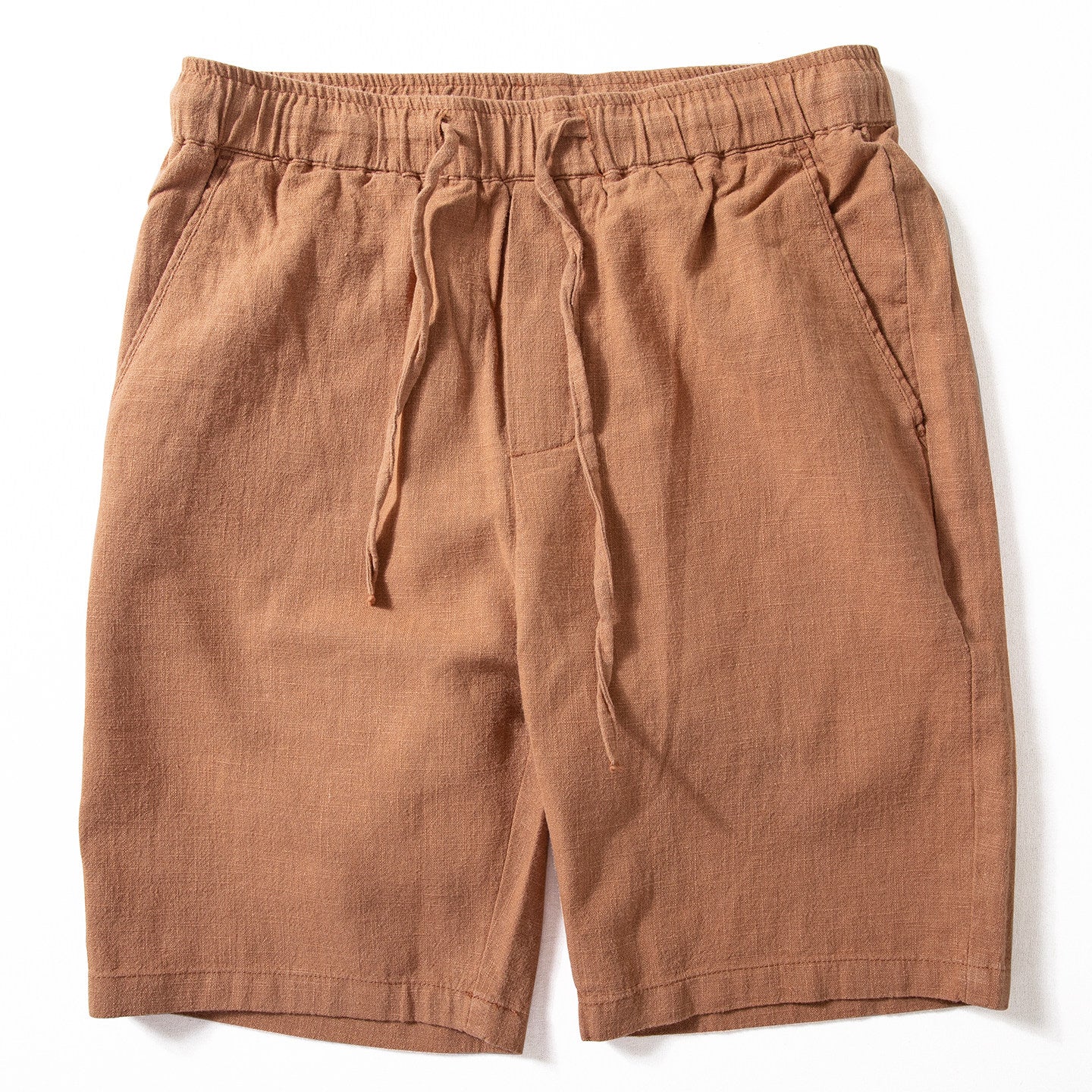 Men's Slim-fit Straight-leg Hemp Five-pocket Pants