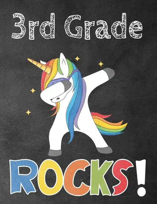 3rd Grade Rocks!: Funny Back To School notebook, Gift For Girls and Boys,109 College Ruled Line Paper, Cute School Notebook, School Comp - Paperback