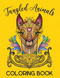 Tangled Animals Coloring Book: Relaxation and Stress-Relieving Animals Coloring Book With Fancy Tangled Designs - Deer, Cat, Lion, Bear, Butterfly, F - Paperback