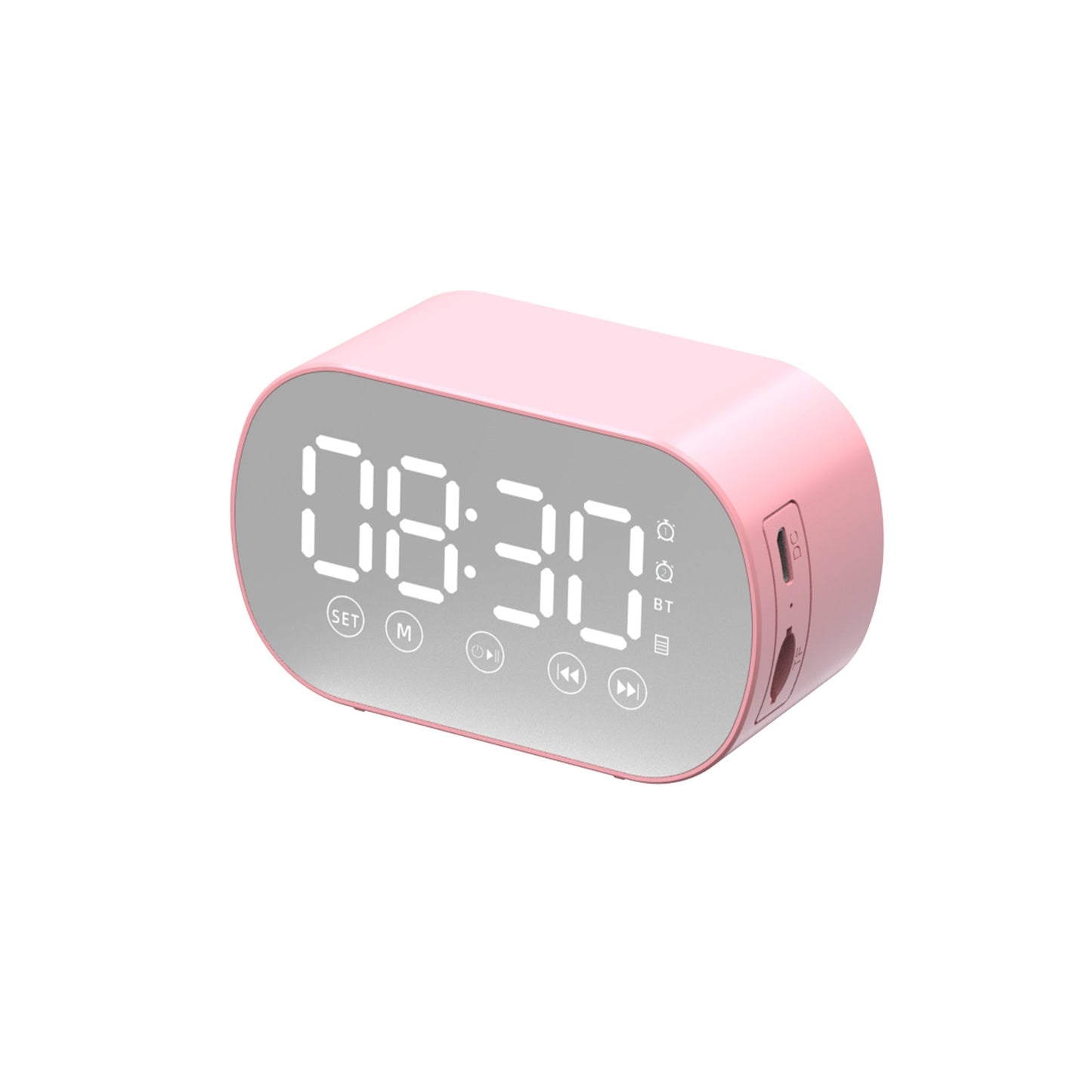 Multifunctional Wireless Bluetooth Speaker Mirror Mini