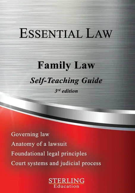 Family Law: Essential Law Self-Teaching Guide - Paperback