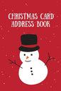 Christmas Card Address Book: Holiday Cards Sent And Received, Keep Track & Record Addresses, Gift List Tracker, Organizer - Paperback