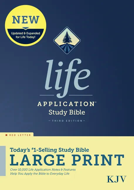 KJV Life Application Study Bible, Third Edition, Large Print (Hardcover, Red Letter) - Hardcover