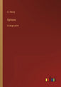 Options: in large print - Paperback