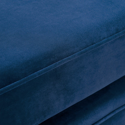 Chaise Lounge with Scroll Arm