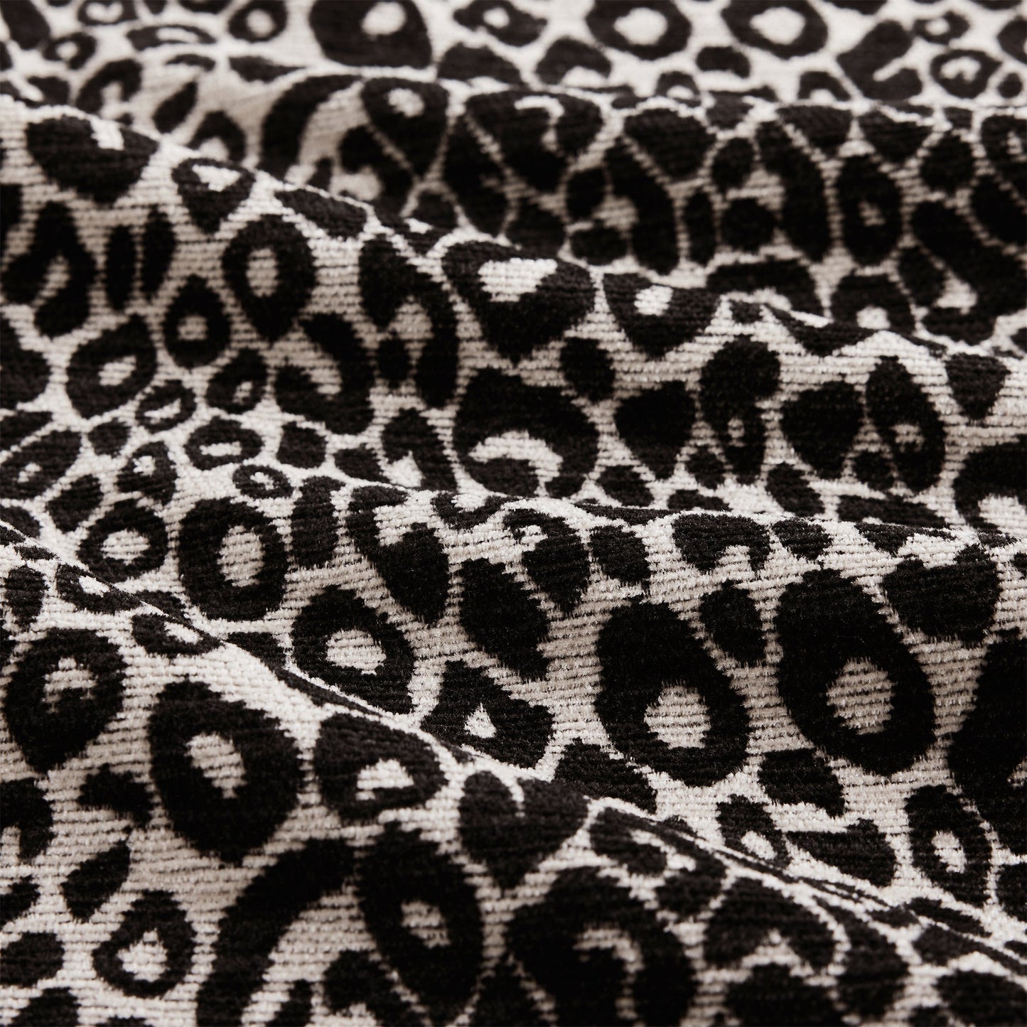 Sectional Sofa Modular Chenille Leopard Print Khaki 4 Seat Deep Seat