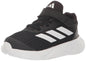 adidas Duramo SL Elastic Lace Sneaker Core Black/White/Carbon 11.5 US Unisex Little Kid