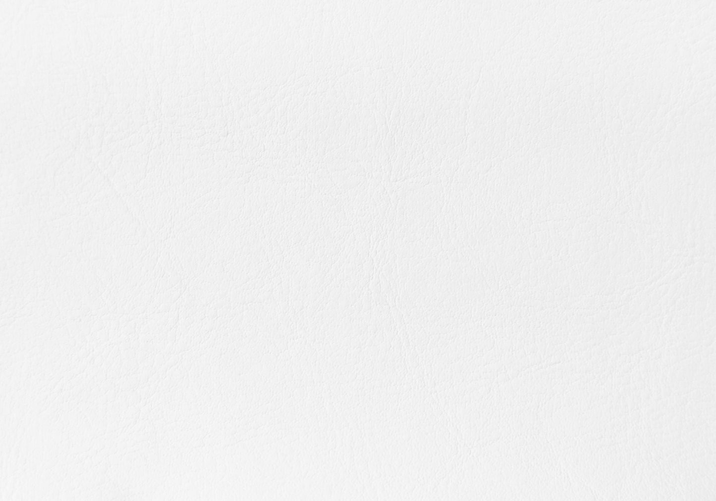 Full Size Headboard Only Upholstered Leather Look - White