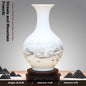 Jingdezhen Ceramics Chinese Style Vase with Base