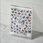 Nail Relief Laser Butterfly Stickers Aurora Phantom Color