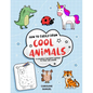 How to easily draw cool animals: 17 children's favorite animals to trace and color - Paperback