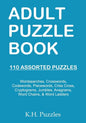 Adult Puzzle Book: 110 Assorted Puzzles - Paperback