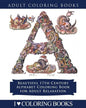 Color the Alphabet: Beautiful 17th Century Alphabet Coloring Book for Adult Relaxation - Paperback