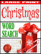 Christmas Word Search: Large Print All Things Christmas Over 1000 Holiday Themed Words Fun and Relaxing Word Hunt Puzzles Makes a Great Gift - Paperback