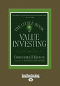 The Little Book of Value Investing (Large Print 16pt) - Paperback
