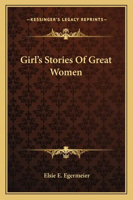 Girl's Stories Of Great Women - Paperback