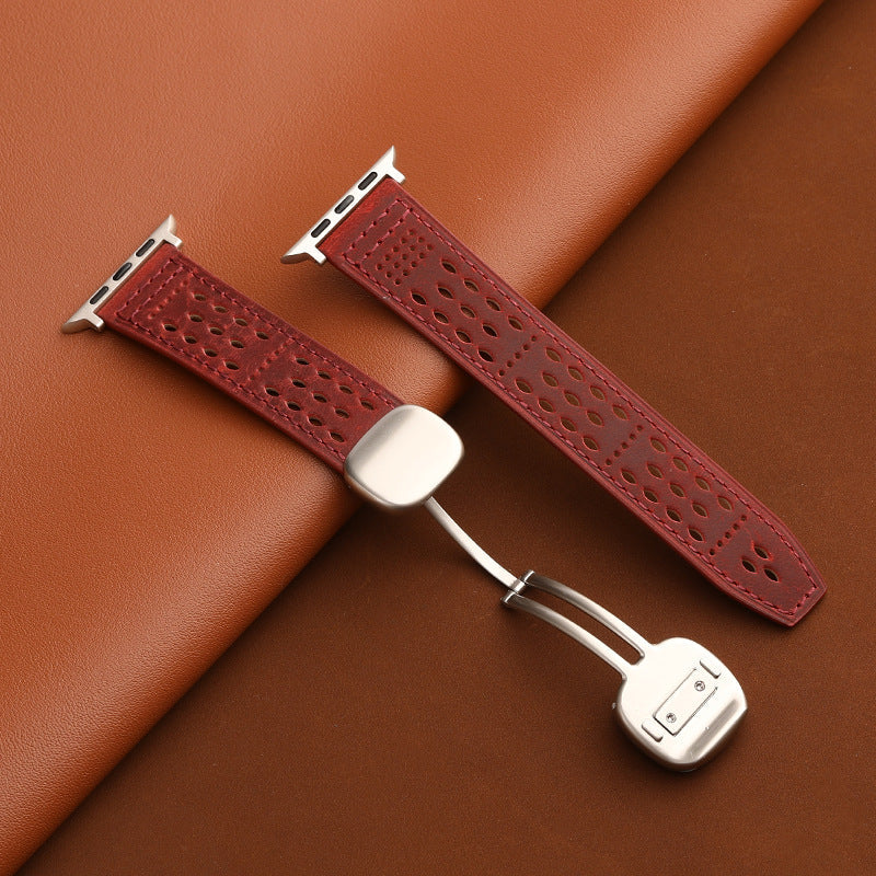 Magnetic-clasp Breathable Strap For IWatch