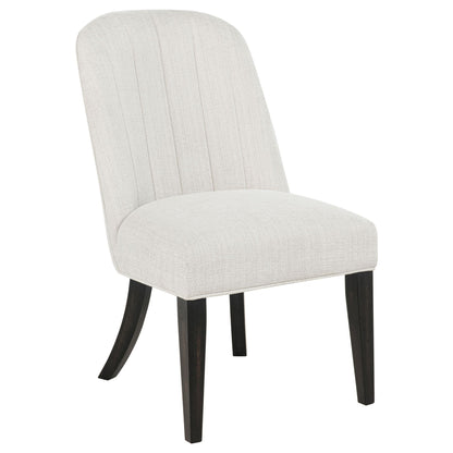 Leandro 9-piece Rectangular Dining Table Set Burnished Black