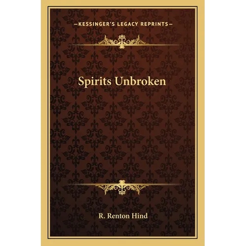 Spirits Unbroken - Paperback