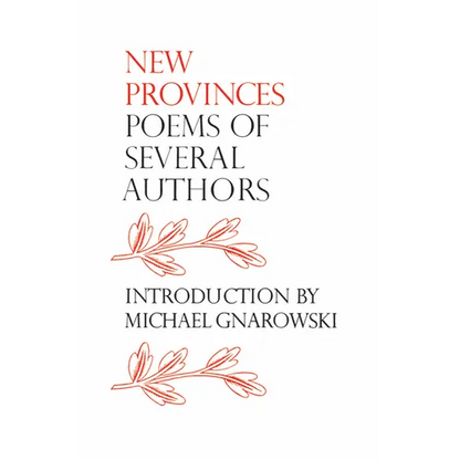 New Provinces: Poems of Several Authors - Paperback