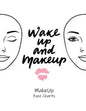 MakeUp Face Charts: Paper Practice Face Charts For Makeup Artists - Paperback