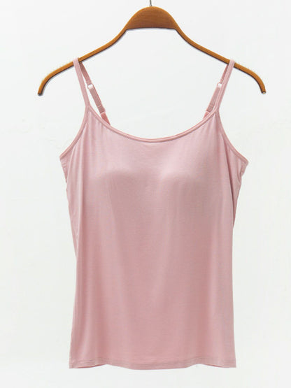 Modal Cami with Built-in Bra
