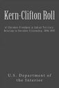 Kern-Clifton Roll: of Cherokee Freedmen in Indian Territory: Relating to Cherokee Citizenship, 1896-1897 - Paperback