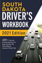South Dakota Driver's Workbook: 320+ Practice Driving Questions to Help You Pass the South Dakota Learner's Permit Test - Paperback