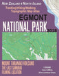 Egmont National Park Trekking/Hiking/Walking Topographic Map Atlas Mount Taranaki Volcano The Last Samurai Filming Location New Zealand North Island 1 - Paperback