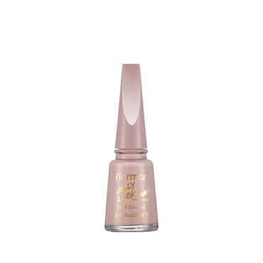 Flormar Jelly Look Its a Girl Nail Polish: High Pigment, Long Lasting, Shiny Pink Gel Nail Polish for Salon-Quality Nails at Home