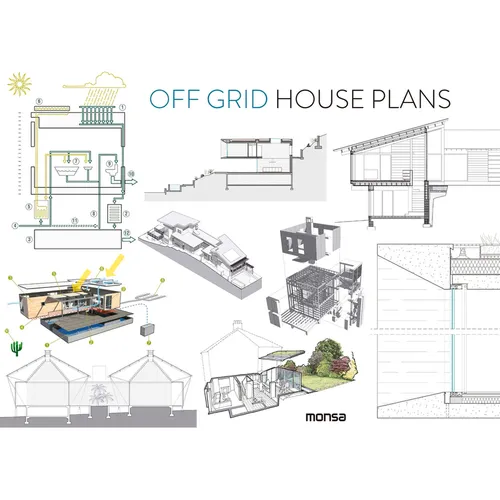 Off Grid House Plans - Hardcover