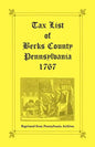 Tax List of Berks County [Pennsylvania] of 1767 - Paperback