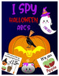 I Spy Halloween Abc's: A Guessing & Interactive Picture Game Book for Kids, Preschoolers & Toddlers Ages 2-5. Alphabet A-Z Halloween Day Them - Paperback