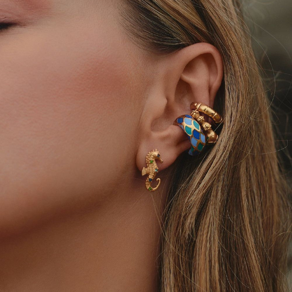 Fashionable Stainless Steel Ear Cuff Earrings