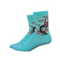 DeFeet Aireator 4" Socks Neptune/Black/Red L
