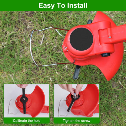 32Pcs Plastic Blades Replacement for Cordless Weed Trimmer