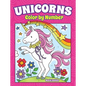 Unicorns Color by Number - Paperback